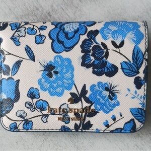 Kate Spade Madison Vase Floral printed wallet- New